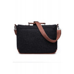 Wholesale Wool Messenger Bag with Padded Laptop Holder